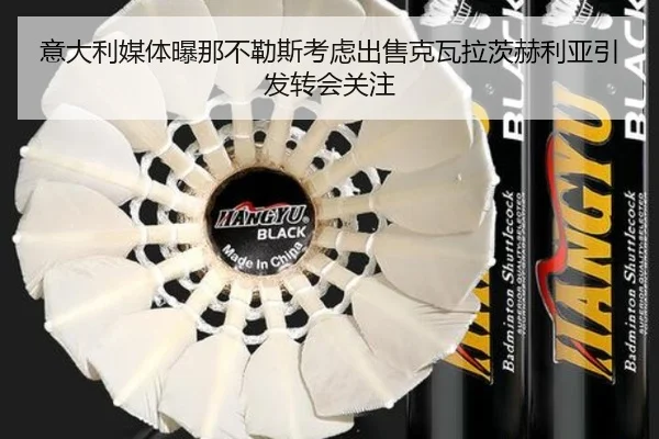 意大利媒体曝那不勒斯考虑出售克瓦拉茨赫利亚引发转会关注